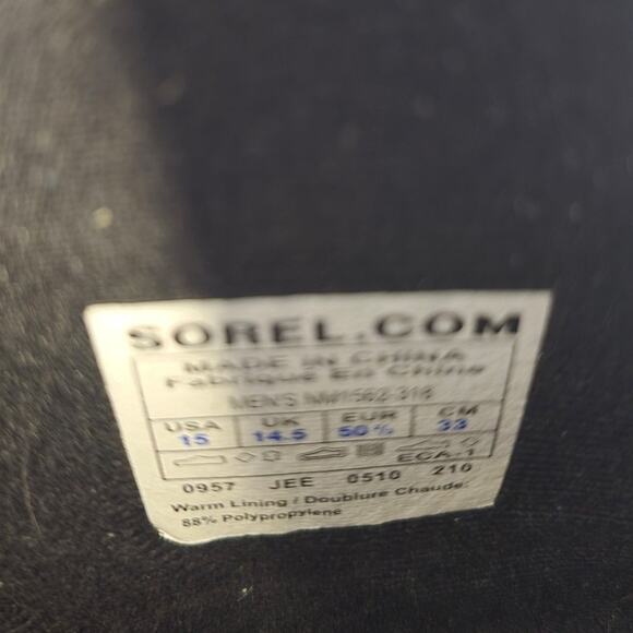 Sorel Cheyanne Metro Chelsea Waterproof Boots Size 15 main image 5